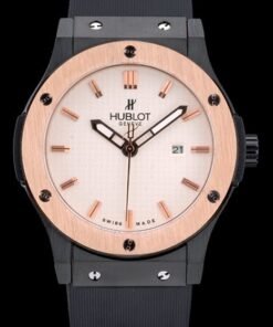 Hublot Big Bang Negro correa de caucho Beige Dial 80200