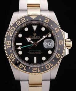 Rolex GMT Master II Dial Negro de cerámica Negro taquímetro