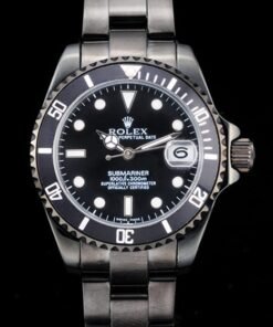 Rolex Submariner ancha Señora Negro Bisel Negro Dial taquímetro