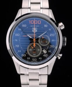 Tag Heuer Mikrotimer del vuelo 1000 de acero inoxidable de plata 7915