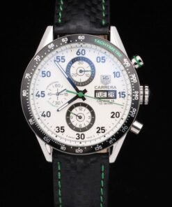Blanco Carrera réplicas relojes 3762
